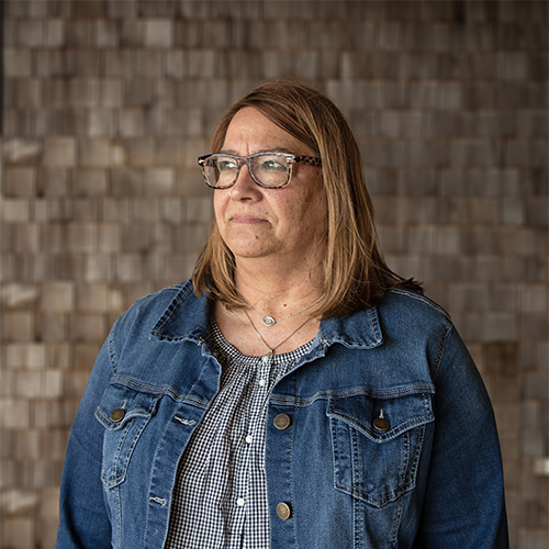 Staff member Lori Vander Clay